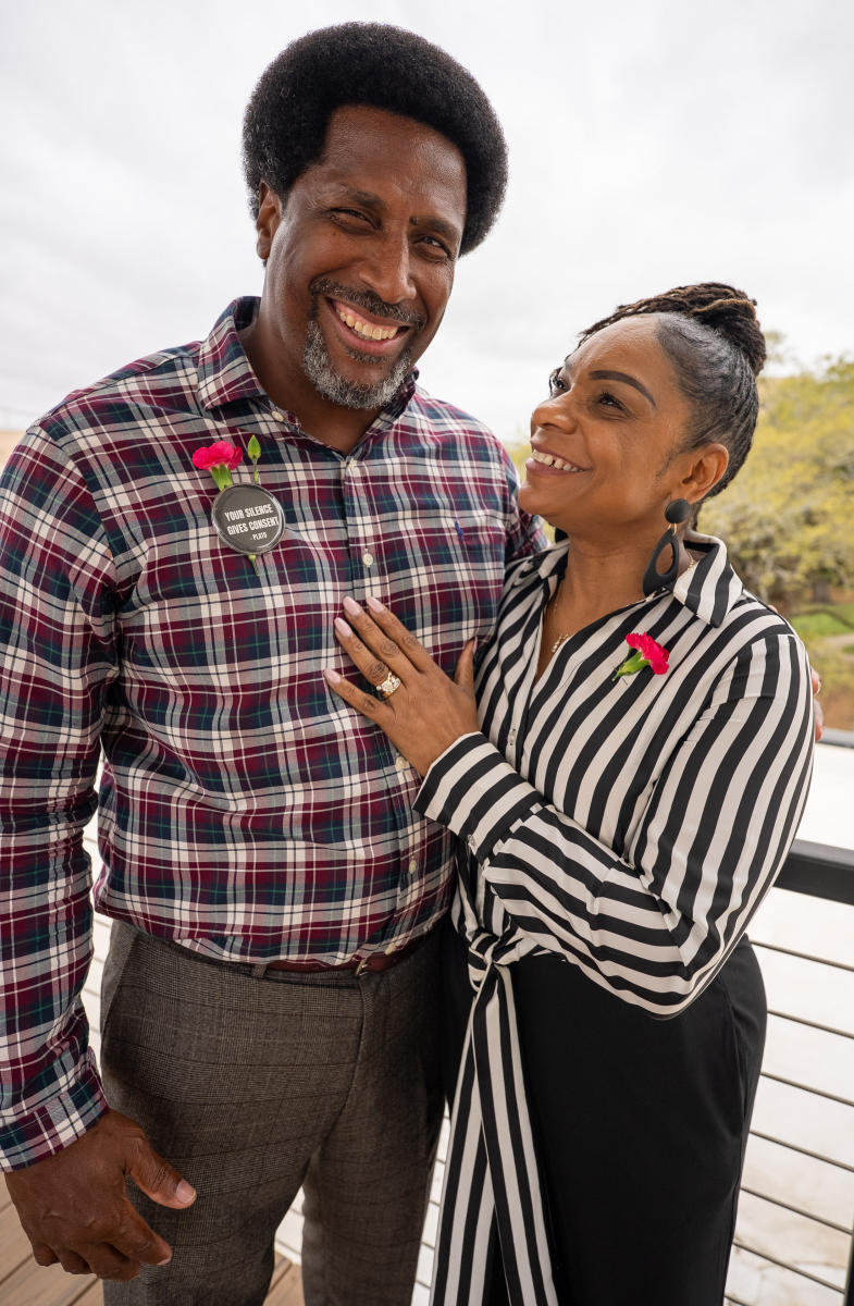 Sullivan and his wife Sharon