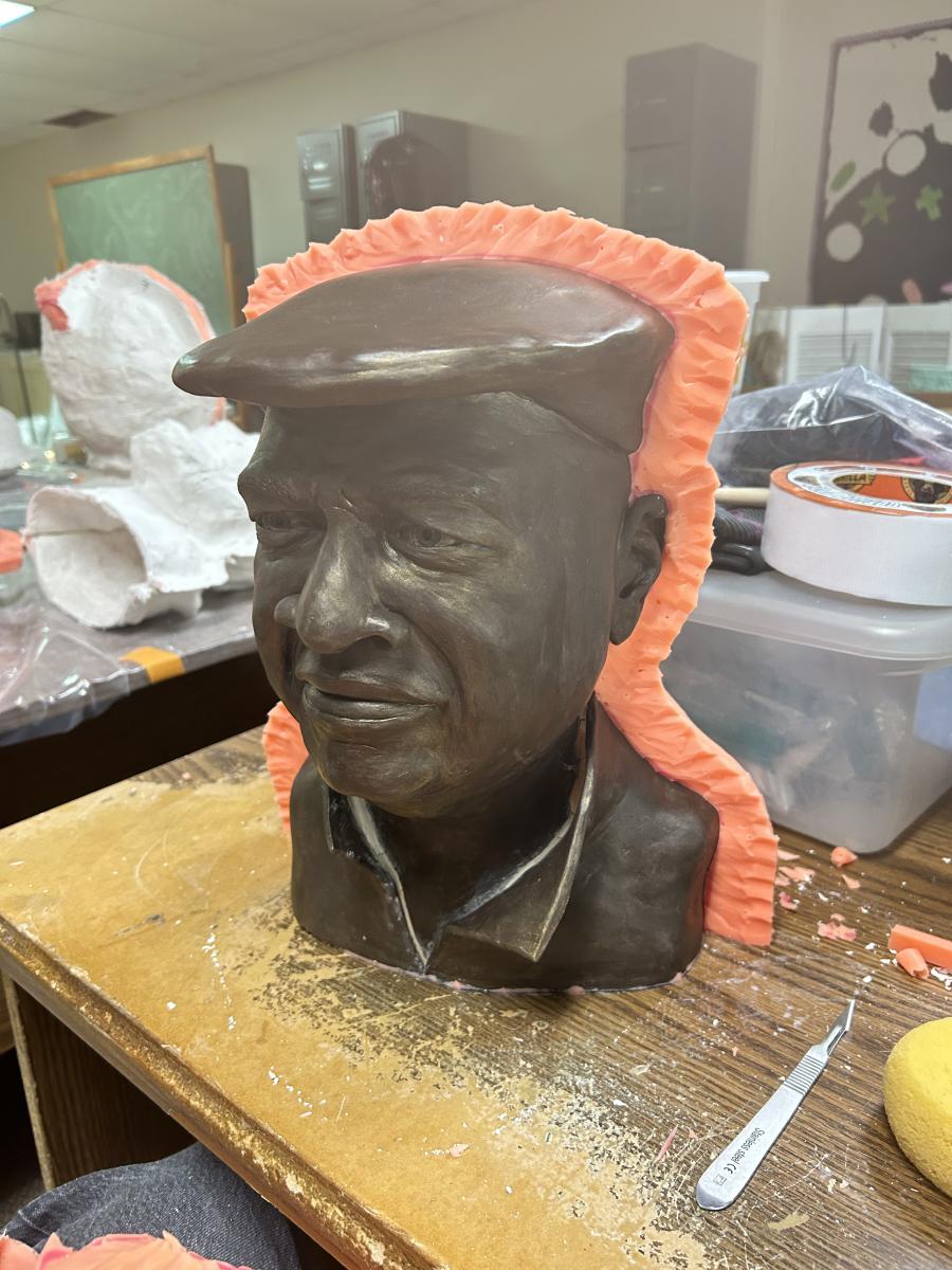 Elvis Brooks' original taken out of mold