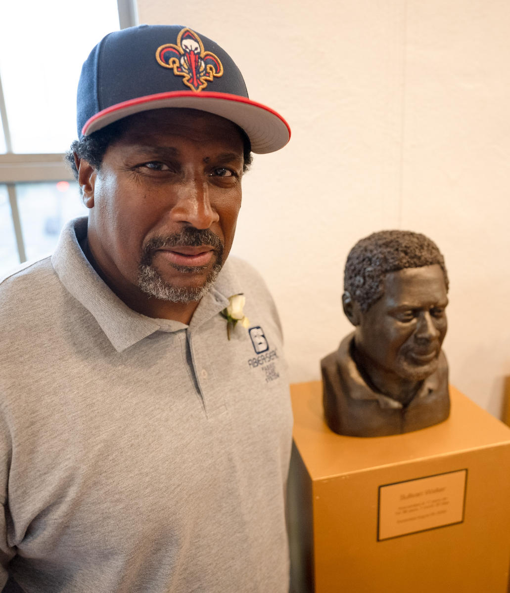 Sullivan Walter and his bust