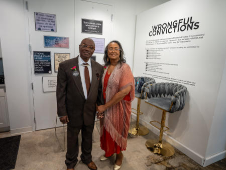 Wilbert Jones and his wife Mary