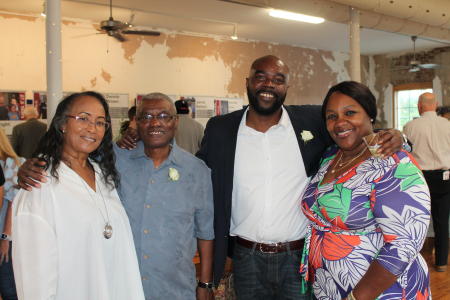 Mary and Wilbert Jones with Robert and Kendra Jones