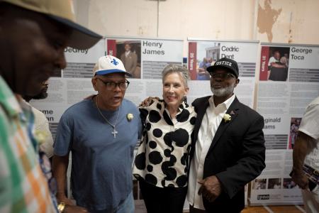 Raymond Flanks, Jerry Davis, Becky Gottsegen & Earl Truvia
