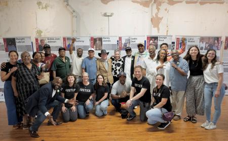 Staff and clients 